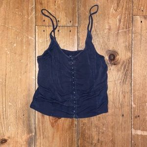 American Eagle - dark gray tank top (S)